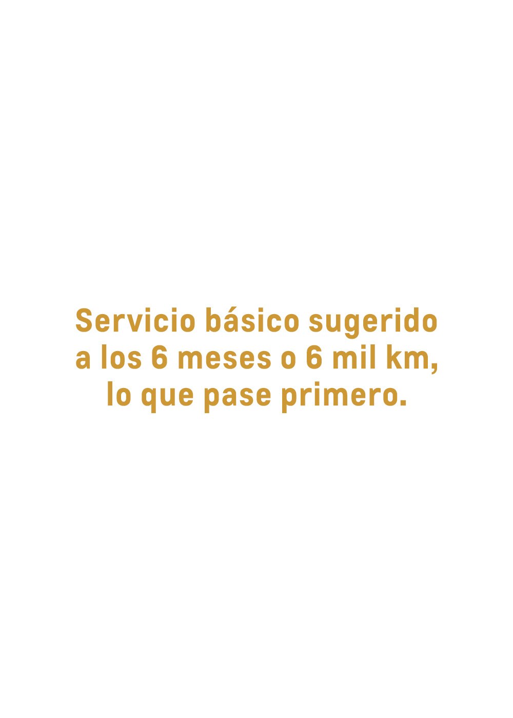 Chevrolet servicio certificado 6 meses o 6 mil kilómetros lo que suceda primero