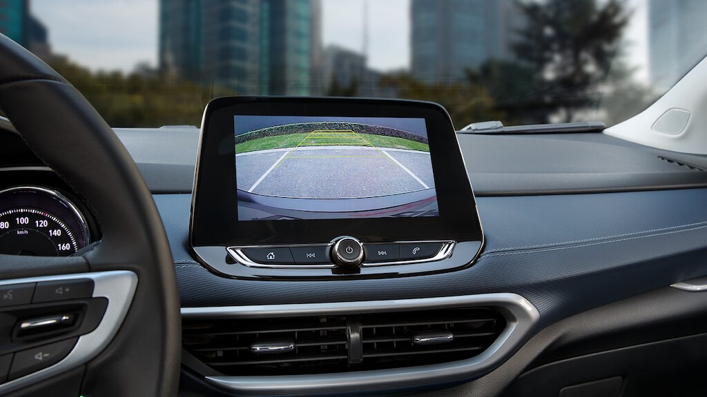 Cámara de visión trasera para el kit lux de Chevrolet Tracker