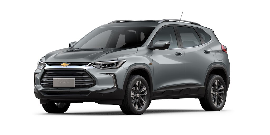 Chevrolet Tracker, mejor SUV en color plata eléctrico