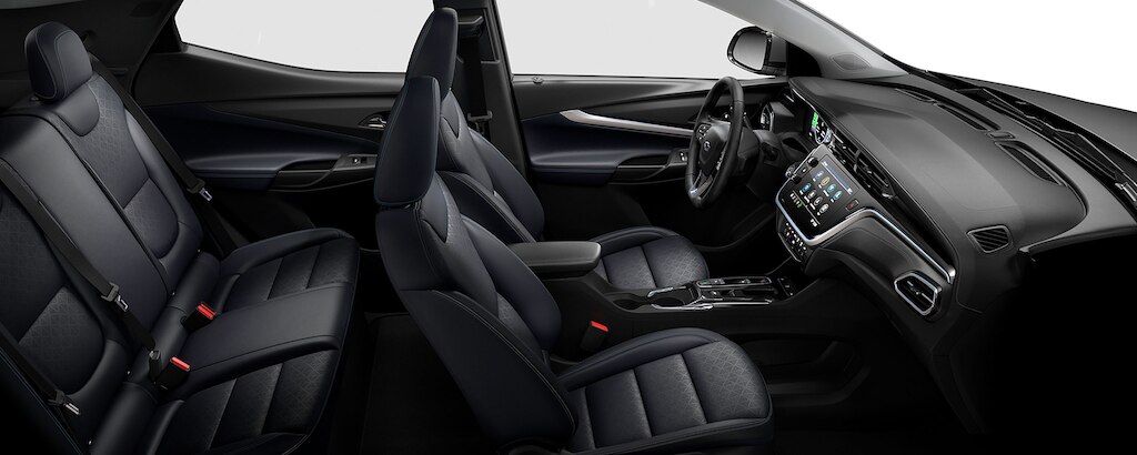 Asiento de piloto con ajuste eléctrico de 8 posiciones y panel de instrumentos multicolor