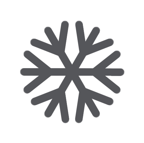 Ícono selector de modo nieve