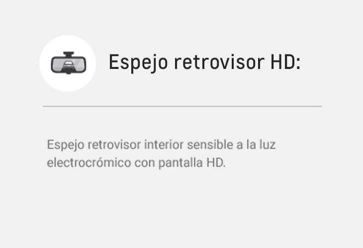 Espejo retrovisor HD, es una tecnología de seguridad y protección